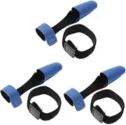 Sosoport Lure Rod Kayaks Securing Holders Leash Fishing Tip See Rod Bundle Guard Net Kayak Accessories Bait Camping Gear Hooks Safety Pliers Kit Hard Hat Rod Wrap Blue Neoprene