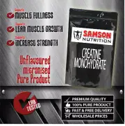 100g Pure Creatine Micronised Monohydrate Powder, Unflavoured Samson Nutrition