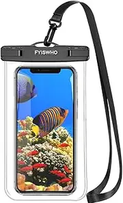 FYISWHO Waterproof Mobile Phone Case, Transparent, Underwater Mobile Phone Case for Poco x3 x4 x5 f5 f4 f3 f2 f1 m5 m5s m4 m3 4g 5g, Waterproof Case for Xiaomi Mi Redmi Note 10 10s 10t 11 11i 11s Pro