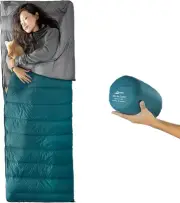 Litume Ultra Compact 3-4 Season 700 JIS down Sleeping Bag, Lightweight, Packa...