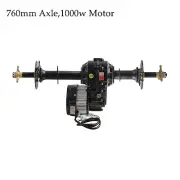 760mm Rear Axle kit+ 48V 1000W Electric Differential Motor Go Kart Quad Tricycle