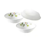 【康寧 CORELLE】 綠野微風2件式湯碗組(加贈微波蓋X1)