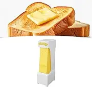 Stick Butter Cutter, ABS One Click Butter Cheese Dispenser Cutter with Stainless Steel Blade, Cheese Splitter Butter Slicer Suitable for Quickly Making Breakfast, Dinner, Bread, Cake, Cookies