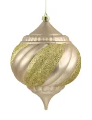 Gold Christmas Onion Finial 190mm