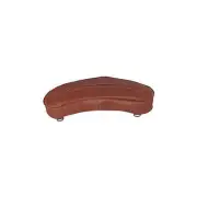 Weaver Chap Leather Cantle Bag 5 X 22 X 4 Brown