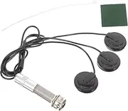 Kisangel Guitar Pickup for Folk Guitar Installation Volume Control Exceptional Sound Quality Complete Kit with Adhesive and Sticker for Easy Use
