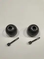 2 Gray stand small wheel for Dyson DC40, DC41, DC65, DC66, UP13, UP16, UP19 UP20