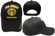 US Army DSG Drill Sergeant Retired Black Acrylic Adjustable Embroidered Cap Hat
