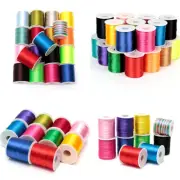 US 1-2 Pc Satin Rattail Cord Nylon Cord Silky Trim Beading String Sewing Project