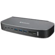 Verbatim 66632 laptop dock/port replicator Wired USB 3.2 Gen 1 (3.1 Gen 1) Type-