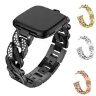 Metal Bracelet Replacment Band For Fitbit Versa 4/3/Sense 2/Sense Strap Wrist