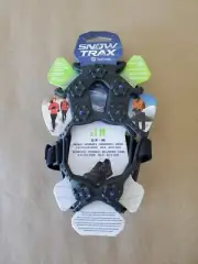 YakTrax Snow Trax S-M Mens 3.5-7.5 Womens 5-9, Improved Traction Ice & Snow New