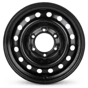 16x7 Road Roady RRW-69358 Black Steel Wheel 6x5.5 (33mm)