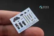 Quinta Studio 1/72 F4U-1 Corsair (Bird cage Coloured Interior Decals for Tamiya