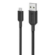 Alogic 1.2M Elements Pro Usb-A To Micro Usb Charge & Sync Cable - Black