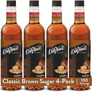 DaVinci Gourmet Brown Sugar Syrup, 25.4 Fluid Ounces (Pack of 4)