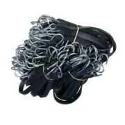 50PK Rubber Bungee Cords | Strong Tarp Straps for Trailers & Trucks