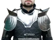 Medieval Combat Warrior Cavalier Pauldrons Armour Shoulder Collectibles Set
