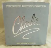 REVLON Perfumed Dusting Powder CHARLIE face dust 5 oz vintage w/ puff NEW NIB