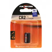 Ansmann 5020022-CR2 3V 800mAh Photo Lithium Battery Replaces CR2 DLCR2 EL1CR2