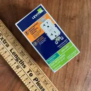 LEVITON GFNT2-KT GFCI 20A OUTLET Almond Qty 1