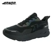 在飛比找momo購物網優惠-【ARNOR】阿諾 輕量慢跑鞋 男鞋 炫彩黑(ARMR431