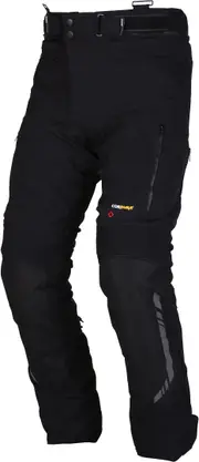 Modeka Taran Motorcycle Textile Pants, black, Size L for Men