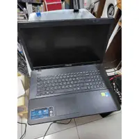 在飛比找蝦皮購物優惠-華碩ASUS X751L i5-5200U 17吋筆電 上電