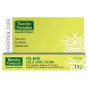 Thursday Plantation Tea Tree Cold Sore Cream | 10g