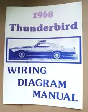 New 1968 Ford Thunderbird Wiring Diagram Manual