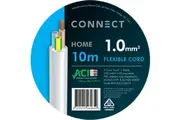 Cable Elec Flex 3core Connect 1mmx10m Bpflx2ce10011