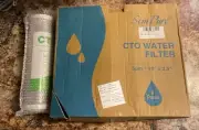 4 SimPure Whole House Water Filter 10 x 2.5 Activated Carbon Block CTO-F10-5