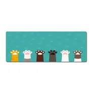 2 Pcs Fashion Pattern Oversized Gaming Mouse Pad Computer Desk Mat 700X360