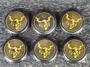 (6) Stone Brewing Bottle Cap Lot Escondido Gargoyle