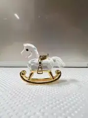 Swarovski Wooden Horse Figurine