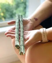 Lemon Grass Smudge Stick