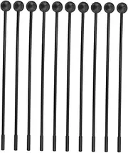 Toddmomy Set of 10 Plastic Drum Hammers for Boys and Girls Educational Toy Drumsticks Multi-function Percussion Mallets Safe and Comfortable for Toddlers