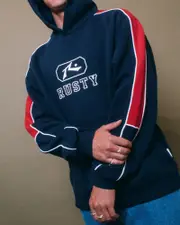Lenuff Panel Fleece Hoodie