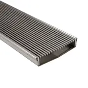 DrainTEK Wedge Wire Shower Grate - 316 Stainless Steel - 120mm W x 1000mm L