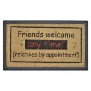 Solemate Friends Welcome 40x70cm Stylish Durable Outdoor Front Doormat