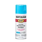 269292 Stops Rust Spray Paint, 12 Fl Oz (Pack of 1), Gloss Maui Blue
