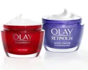 Olay Moisturiser Skin Care Set Retinol Night & Regenerist Day Cream 50 ML