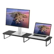 mbeat activiva Black Dual Monitor Riser