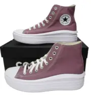 Converse All Star Ctas Move Hi Platform Dreamy Dahlia (Purple) Womens Sz 10