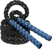 Boxing Skipping Rope, Weighted Jump Rope, Gym Workout Equipment, 25mm, Weighted Design Comfortable Grip Handles Versatile Workout Tool for Muscles Building, Men Women