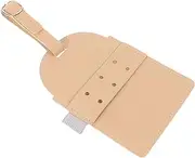 Totority Hanging Golf Tee Holder Durable Leather Tag Compact Golfing Tee Protector for Container for Outdoor Golfing