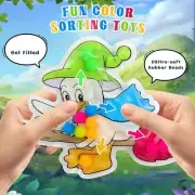 Color Sorting Toys Sensory Toys Color Matching Preschool Educational Toys,