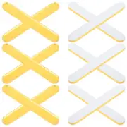 30pcs Flat Colorful Ice Cream DIY Rods Ice Candy Sticks Ice Cream Making Sticks