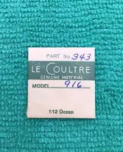Jaeger LeCoultre Cap Jewel Cal. 916 Part 343, NOS