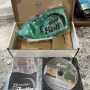Bender Ball - Great for Yoga/Mat Workouts! Comes With DVD Training New Open Box.